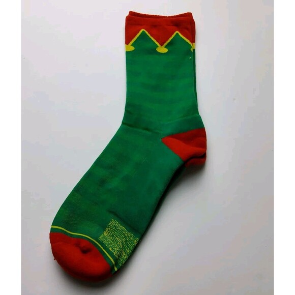 Voxx Life Stasis Neuro Socks Wellness Crew Elf Holiday Size L (M 9.5-12.5) - Picture 2 of 3